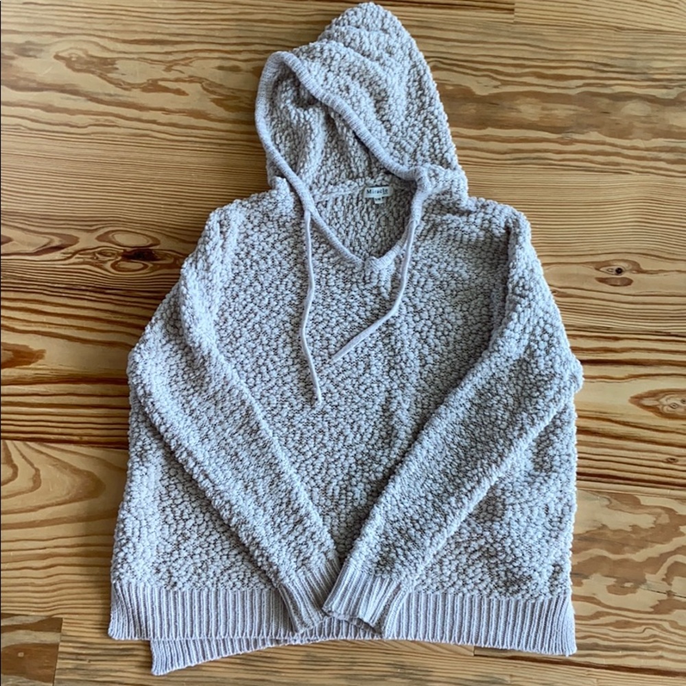 Cream popcorn sweatshirt